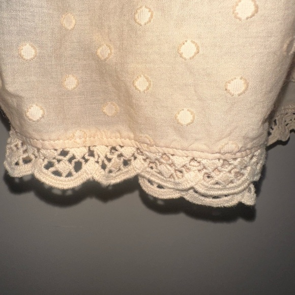 Elegant Cream Lace Trim Women's Top by Torrid size 0 - Picture 5 of 5
